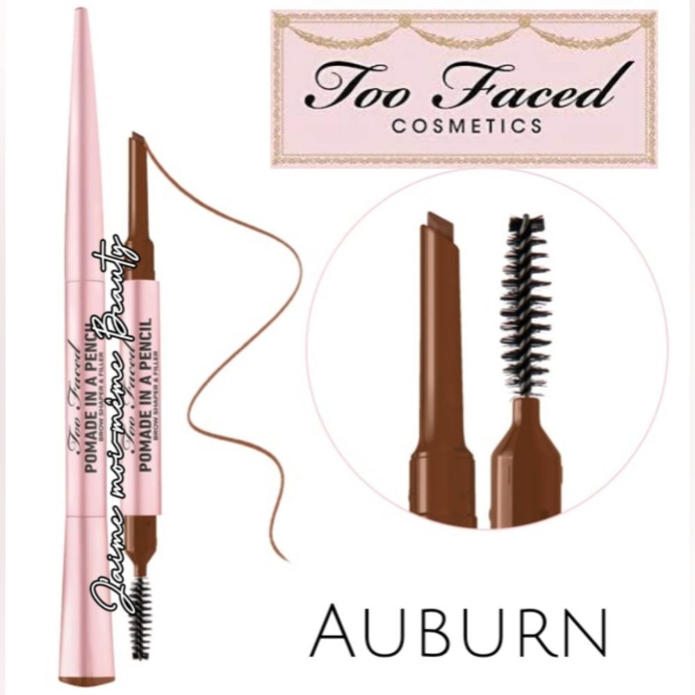 Too Faced Pomade in a Pencil Brow Pencil - Auburn